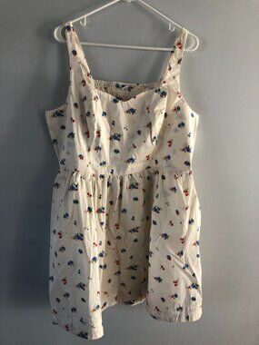 Old Navy White Floral Dress